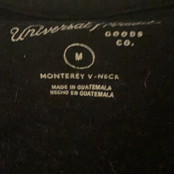 Universal thread three medium T-shirts one gray one tie-dyed white/blue, black - Picture 3 of 5